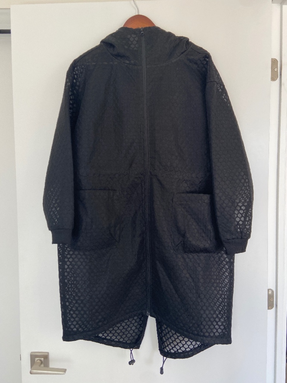 Ivy Park Hexagon Mesh Hooded Jacket - Rare OG